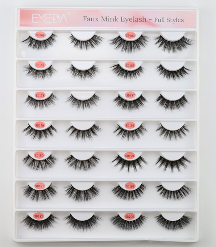 best faux mink lashes SD usa -PX